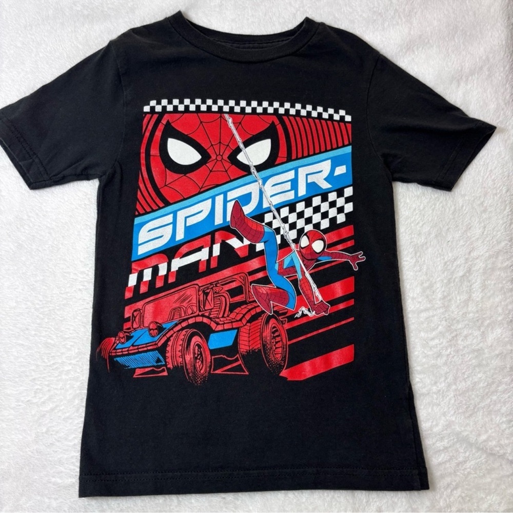 Disney Spider-Man Kids T-Shirt - Black and Red Size‎ XS